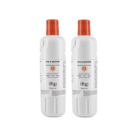 Lot de 2 filtres à eau pour réfrigérateur – Élimine 99 % des contaminants – Compatible avec modèles Samsung – Remplacement facile - EDR2RXD1 (1/5)