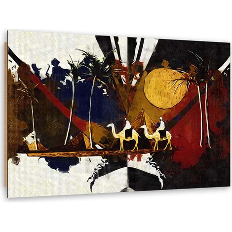 Quadro deco panel, Paesaggio africano - 100x70 (1/5)