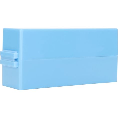 Porte-fraises dentaires professionnel à 30 trous avec couvercle anti-poussière pour nettoyage à haute température, bleu (1/5)