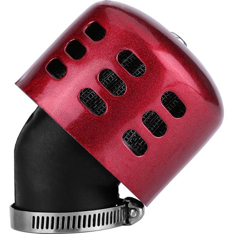 Jeu de Filtre à Air Sport 35mm pour Moto 100-150CC, Admission d'Air Modifiée, Rouge (1/2)