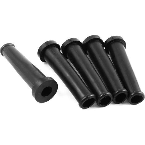 Lot de 5 manchons de protection de cordon en caoutchouc de 7,1 cm pour perceuse électrique, meuleuse, outils de coupe, manchons de cordon d'outil électrique 70 mm x 20 mm x 9 mm (1/3)