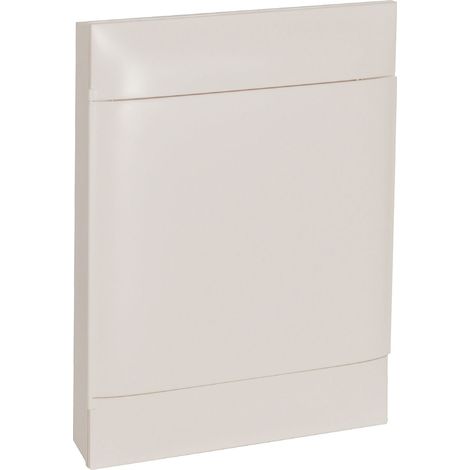 Quadro esterno 2x12 moduli - Porta bianca - Morsettiera T+N - LEG135202