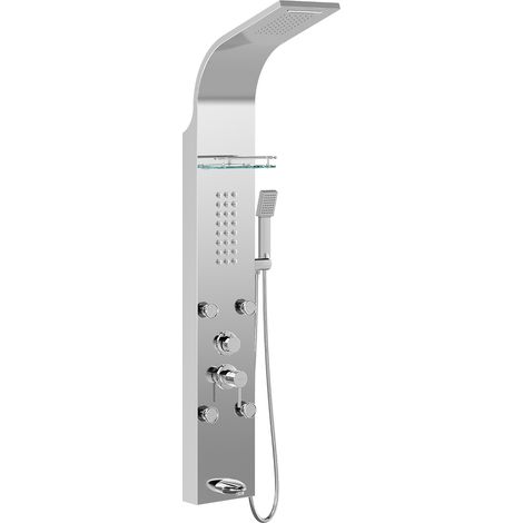 Mexen Adrox Duschpaneel mit Auslauf, Chrom - 7613-04-00 (1/2)