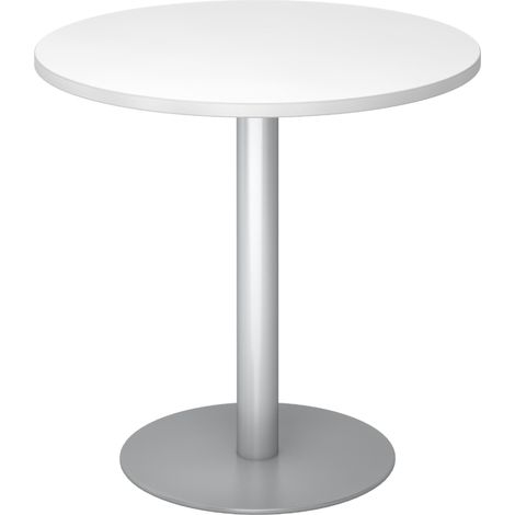 bümö Pausentisch klein STF   Weiß Silber (1/5)