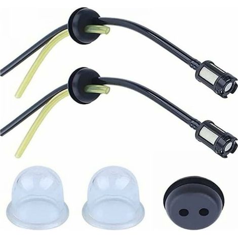 5 Pieces Fuel Hose Brush Cutter Spare Parts Fuel Filter for Lawn Mower Hedge Trimmer Edger (1/3)