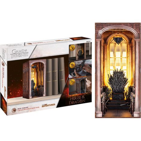 Book Nook REVELL Tiny Adventures REL00531 - House of the Dragon Trône de Fer 23 cm