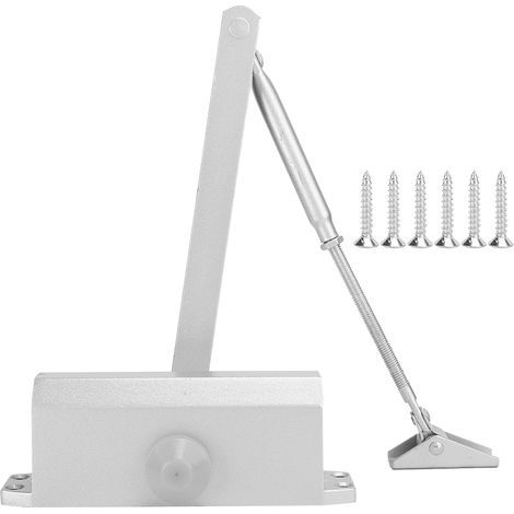 Ferme-porte à tampon hydraulique moyen, positionnement à 180 degrés, fournitures de décoration (1/5)