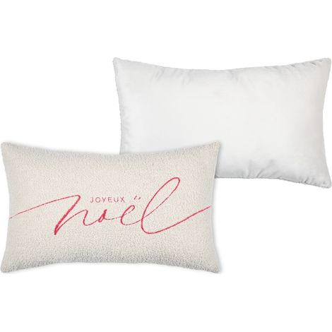 CUSCINO NATALIZIO HAROLD 30X50CM ECRU'