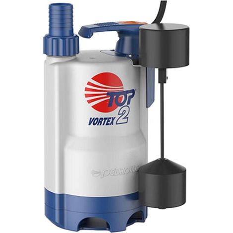 bomba de evacuación Pedrollo TOP 2-VORTEX/GM flotador magnético Mono aguas residuales domésticas para fosas, vaciado de tanques 0,37 kW (1/2)