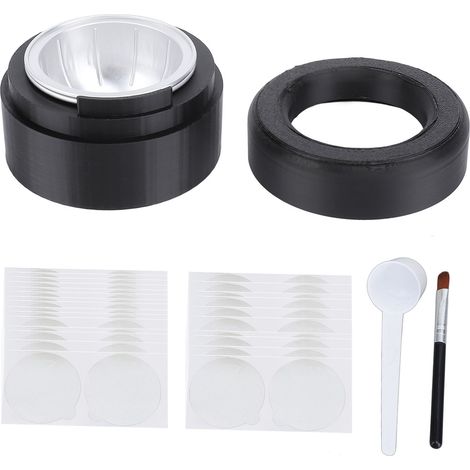 Cápsulas Reutilizables para Nespresso, Kit Recargable con 50 Tapas de Aluminio y Accesorios – Ideal para Uso Diario en el Hogar (1/5)