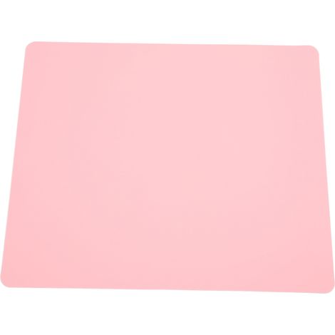 Silikon-Bastelmatte, strapazierfähig, rutschfest, hitzebeständig, abwaschbar, flexibel, vielseitig einsetzbar für DIY-Projekte in der Küche, rosa