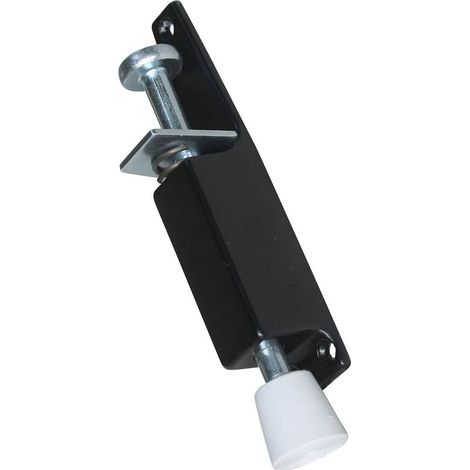 Cale-porte à pédale 130mm verni noir - IBFM - 241