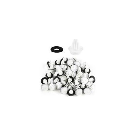 25 Pièces clips voiture,Clips de Fixation,Clip de Fixation de Voiture,Universal Retenue Vehicle Clips Rivets,Clips de Porte de Voiture Fixation,pour Auto Voitures Panneaux de Portes (1/4)