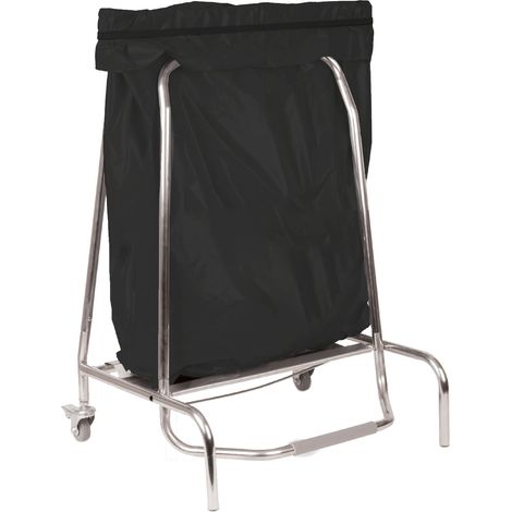 Porte Sac Poubelle Inox 80l - Casselin (1/2)