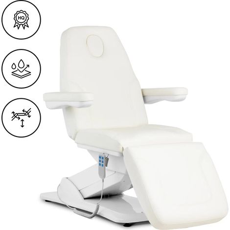 Sillón estético 150 kg 192 x 90 x 82 cm blanco 140008990
