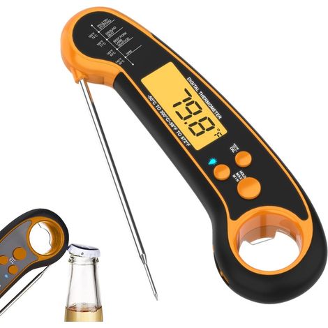 Mini thermomètre de température LCD numérique (1/5)