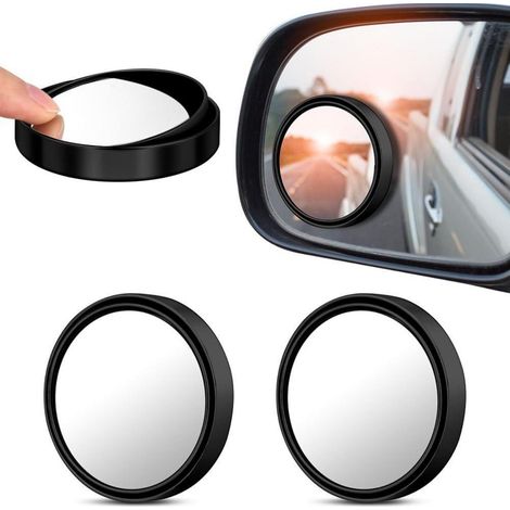 Toter Winkel Spiegel 2 Stück 360° verstellbar HD Konvex für Auto LKW SUV (1/5)
