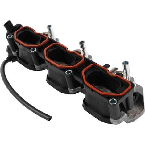 Collecteur d'admission gauche pour Audi A4, S4, A5, A6, A7 et Q5 (2010-2015), moteur 3.0T, références : 06E133109AL et 06E133109AF. (1/5)