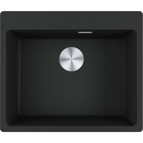 Franke Einbaubecken Maris MRG 610-54 A Fragranit Black Matt, Handbedienung (1/3)