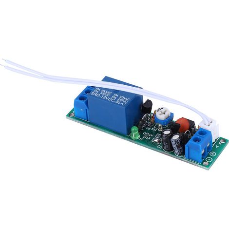 Cryfokt Verzögerungstimer-Modul mit Optokoppler-Isolation 0,2 S-100 S für DIY-Elektronikprojekte.