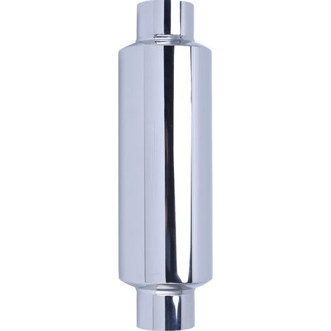 Silencieux universel inox 2,5 pouces entrée et sortie droite pour voiture, silencieux sport haute performance (1/5)