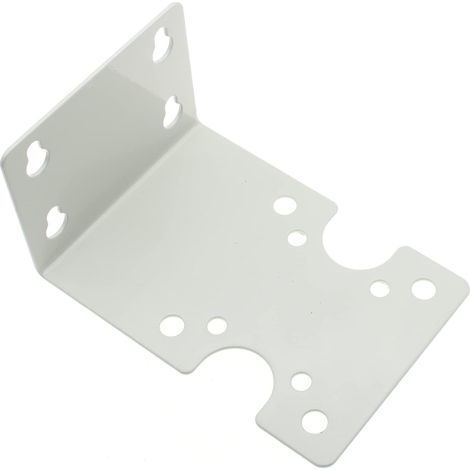 Montagehalterung aus Metall für 10-Zoll- und 20-Zoll-Wasserfilterhalterungen (weiß)