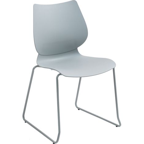 Silla apilable Houma Gris (1/5)