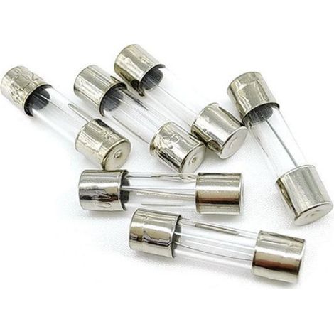 Lot de 20 Fusibles Verre 5A 250V 5x20mm Fusion Rapide pour Électronique et Appareils Électriques (1/4)
