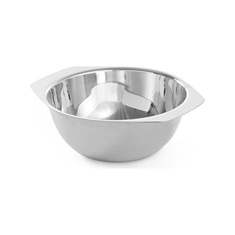 Pentola in acciaio inox con manici, 0,35 l, diametro 120x50 mm