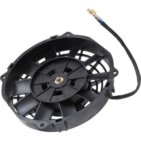 Ventilateur universel 8 pouces pour radiateur – 10 pales, 12 V, 80 W, 2250 tr/min, refroidissement automatique et climatisation (1/5)