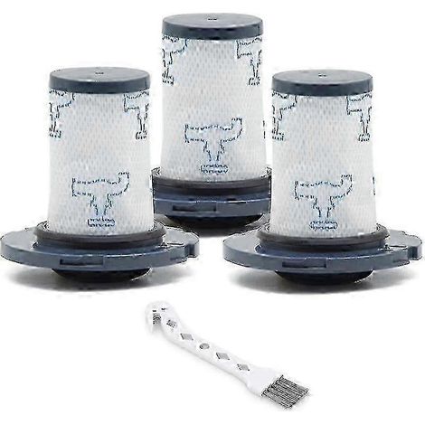 3er-Pack Zr009007 Filter für Staubsauger X-force Flex 11.60 Rh98xx Rh9829 Rh9878wo Rh9879wo Edition 0618 (1/4)