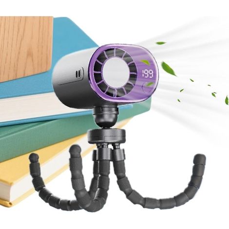 Ventilateur voiture portable 199 Vitesses Design Pieuvre avec (1/5)