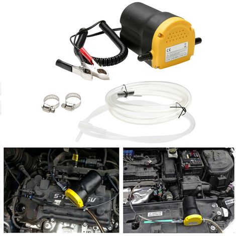 SWANEW Pompa elettrica di drenaggio dell'olio diesel e motore - pompa di estrazione dell'olio. pompa elettrica di cambio olio. pompa di aspirazione elettrica (1/5)