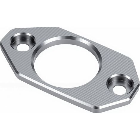 Couvercle d'embout d'échappement CNC en Alliage 'aluminium, Couvercle Intérieur 'embout de Silencieux 'échappement, Installation Rapide, Remplacement de Blocage de Boue pour ADV350 2021 (1/5)