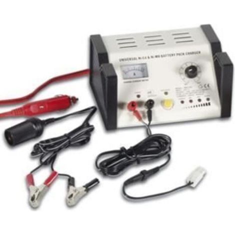 Chargeur - Pour Accus NiMH NiCd - Tension Automatique 1 4V À 14V - Courant Réglable 100 À 400 Ma - Alimentation 12 V Cc - 1 À 10 Piles