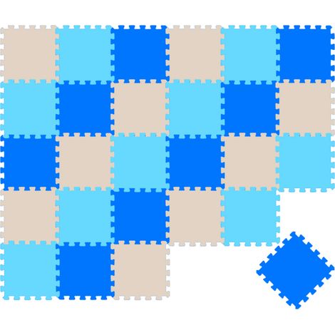 27 Tapis de Sol épais pour Bébé Enfant - 30x30 Dalles Puzzle Carré en Mousse EVA (1/5)