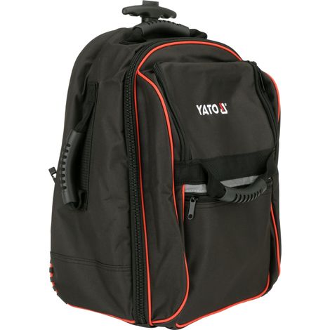 Werkzeugrucksack mit Rollen 35 l, 600D Polyester