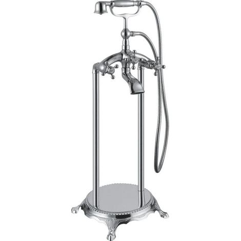 Standarmatur Für Freistehende Badewanne, Bodenmontage