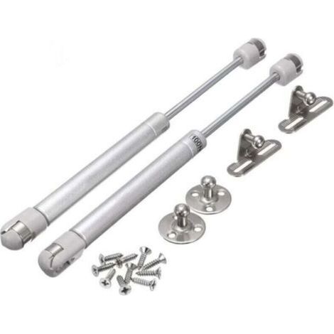 -2PCS vérins à gaz 80N verin meuble hydraulique ressort amortisseurs à gaz d'origine porte armoire de cuisine Bras pneumatique pour levage de porte armoire meuble cuisine amortisseur ch (1/4)