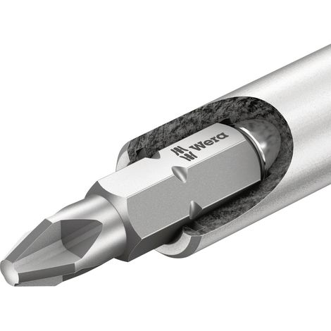 Wera 893/1/1 Porte-embout magnétique 75 mm 1/4" (6.3 mm) (1/2)