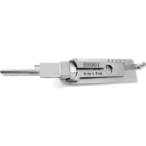 2-in-1-Werkzeuge Decoder-Schlösser professionelles Hand-Schlosser-Werkzeug SS001