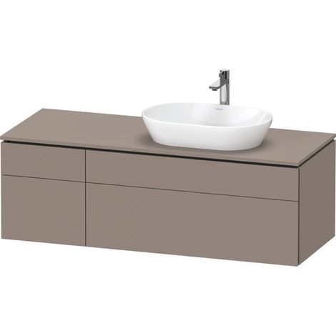 DURAVIT LC4875043430000 Console WTU murale L-Cube 550x1