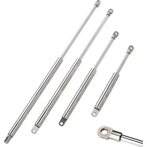 Gasdruckfeder aus Edelstahl, 250 mm, 10 kg