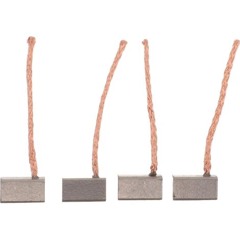 Balais en carbone cuivré pour moteur électrique (4 pièces) (1/5)