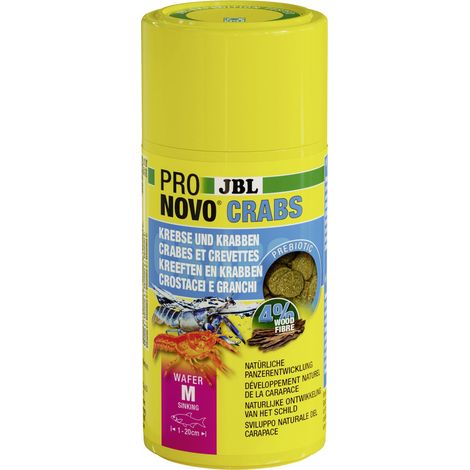 JBL Fischfutter Pronovo Crabs Wafer M Fischfuttertabs 100 ml Fischfutter