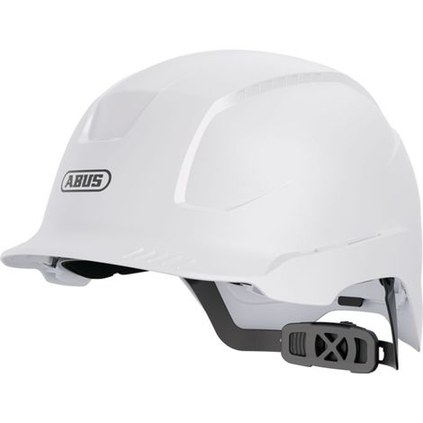 Casque De Sécurité Abus Scator Blanc Polaire Protection Antichoc, Confort Ajustable - Abus