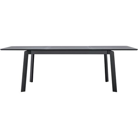 Tavolo da Giardino in Alluminio Allungabile da 1,6 a 2,4 Metri Grigio Antracite (1/3)