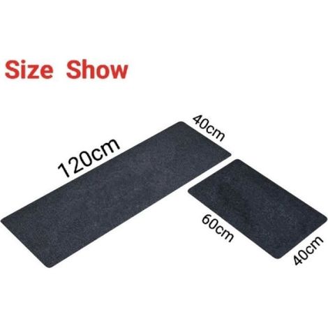 Tapis De Cuisine Antiderapants - Lot De 2 Tapis Doux Anti-Fatigue Lavables En Machine, Impression Ethnique, 4060+40120Cm (1/4)