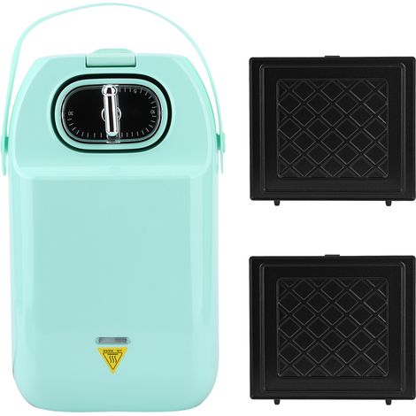 Grille-pain multifonction pour sandwichs, petit-déjeuner, pain, appareil de cuisson domestique, prise AU 220V, vert (1/5)