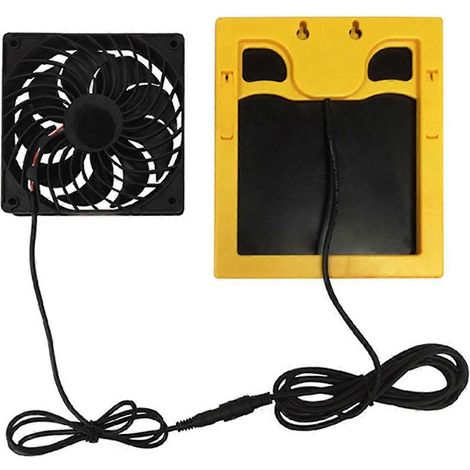 20W 6V Solarpanel-Abluftventilator Mini-Ventilator